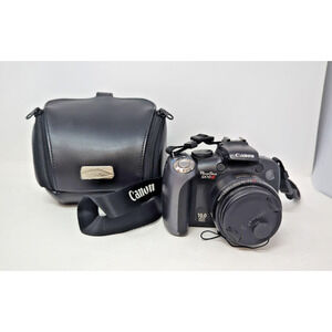 Canon PowerShot SX10 IS 10.0MP Digital Camera 20x Zoom Bag 8 GB SD Tested Works